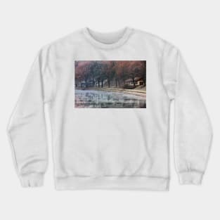 Idyllic landscape in the heart of Bern. Crewneck Sweatshirt